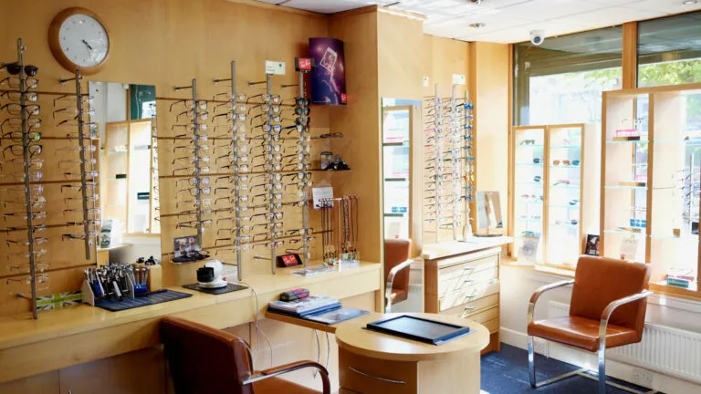 Inside Ravi Naru Opticians
